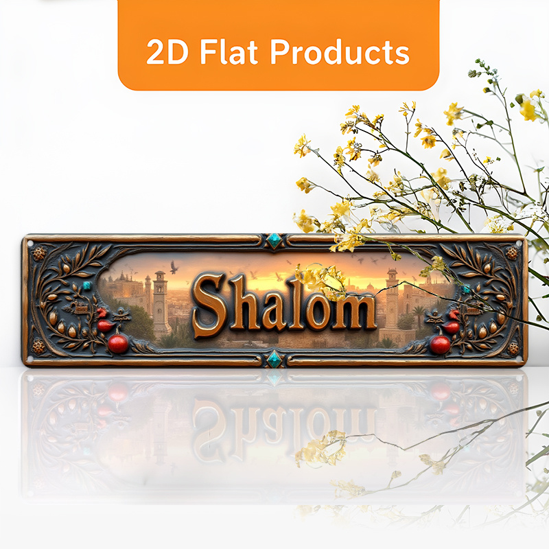 Home Decor - CIFBUY ป้ายโลหะกันน้ำลายศิลปะวินเทจ 