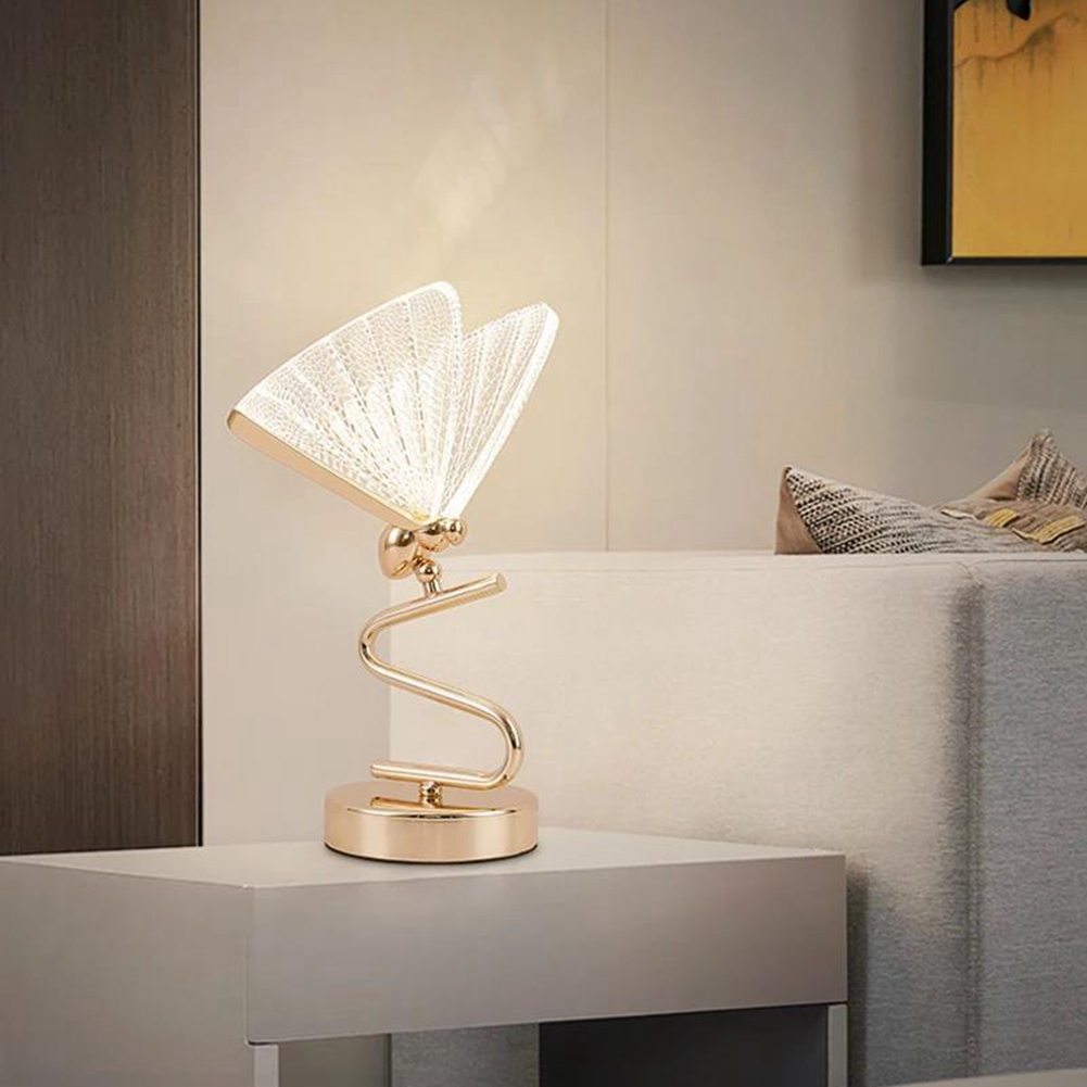 Lighting - 【~ รุ่นใหม่ FDDT】โคมไฟตกแต่งลายผีเสื้อ โคมไฟตั้งโต๊ะ LED 6W