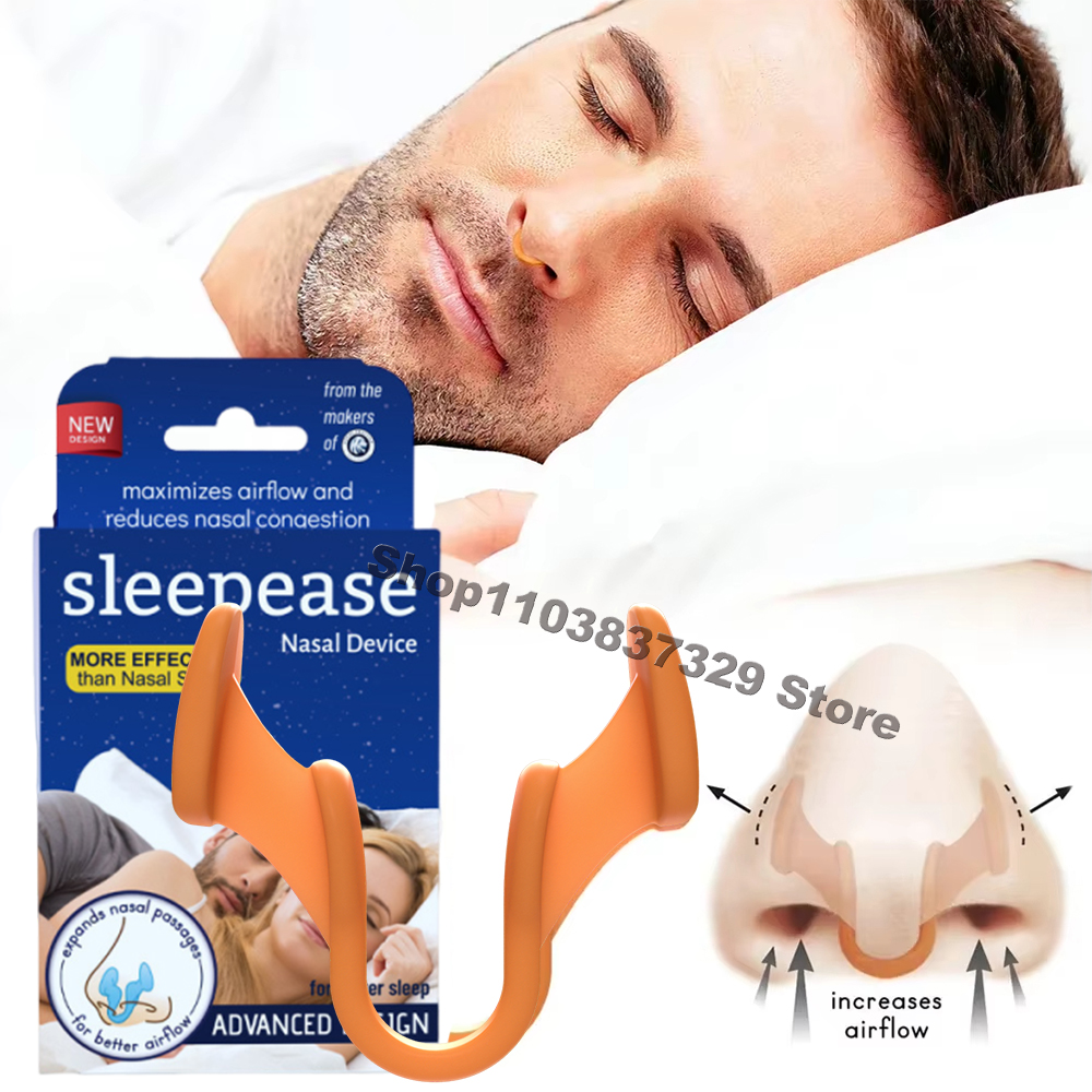 Anti Snore Contour Pillow - Anti Snore Nasal Dilator หยุดการนอนกรนซิลิโคนคลิปจมูกกีฬา Easy