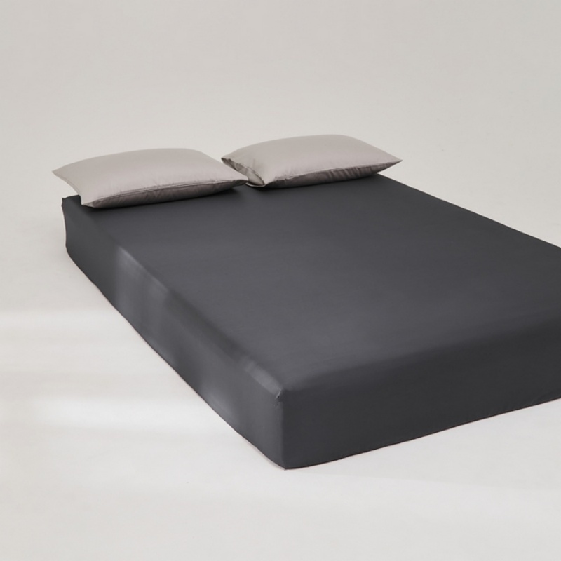 Fitted Bed Sheets Deep Pocket - ผ้าปูที่นอนแบบรัดมุม 1 ผืน สำหรับฤดูร้อน ขนาด 18
