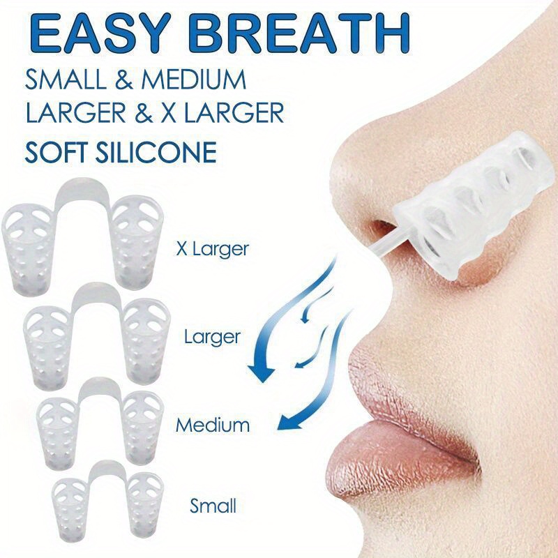 Anti Snore Contour Pillow - 8 ชิ้น/เซ็ต Anti Snoring Nasal Dilator