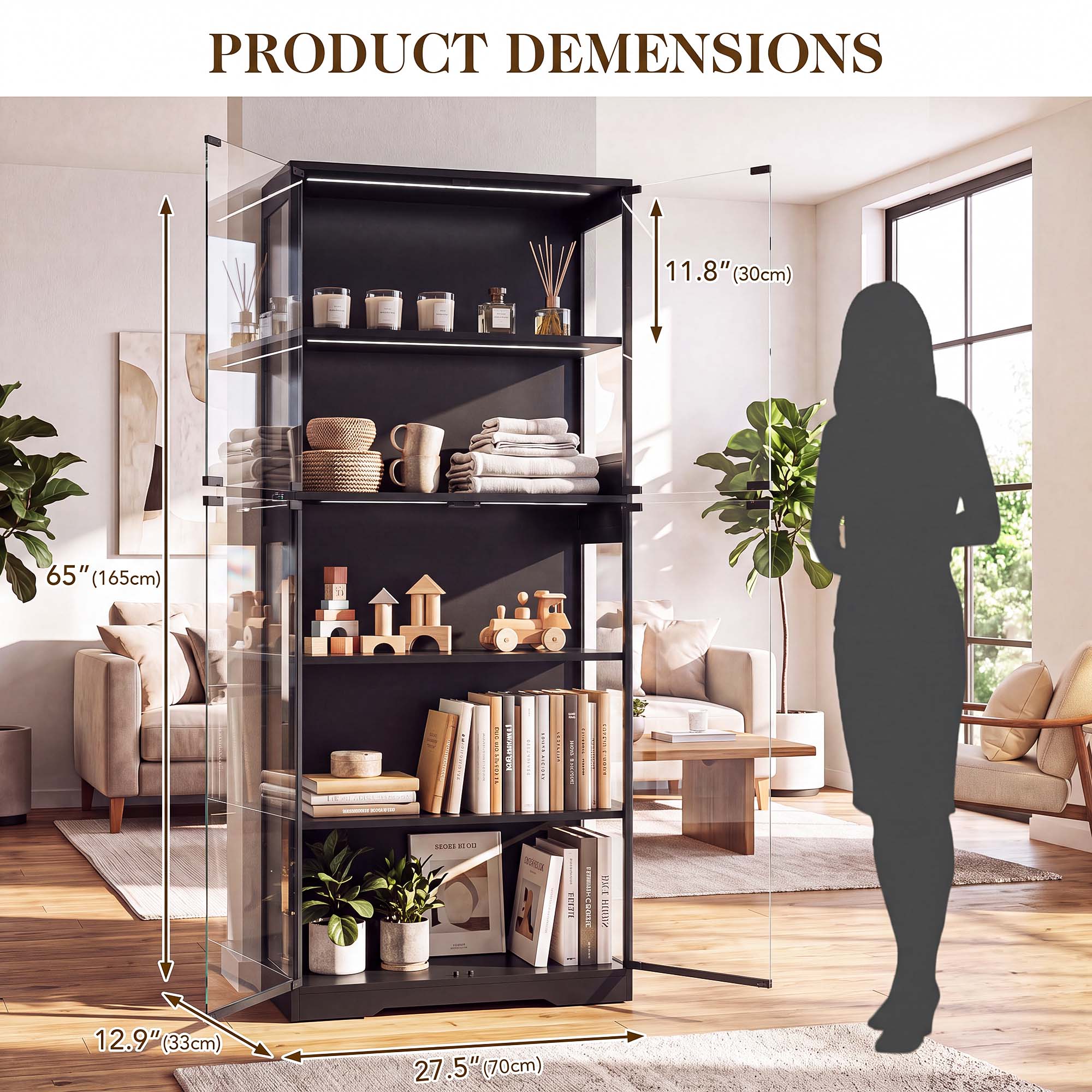 ตู้โชว์ 5 ชั้น TCGBKAF พร้อมปร - Lighting บทวิจารณ์และราคา