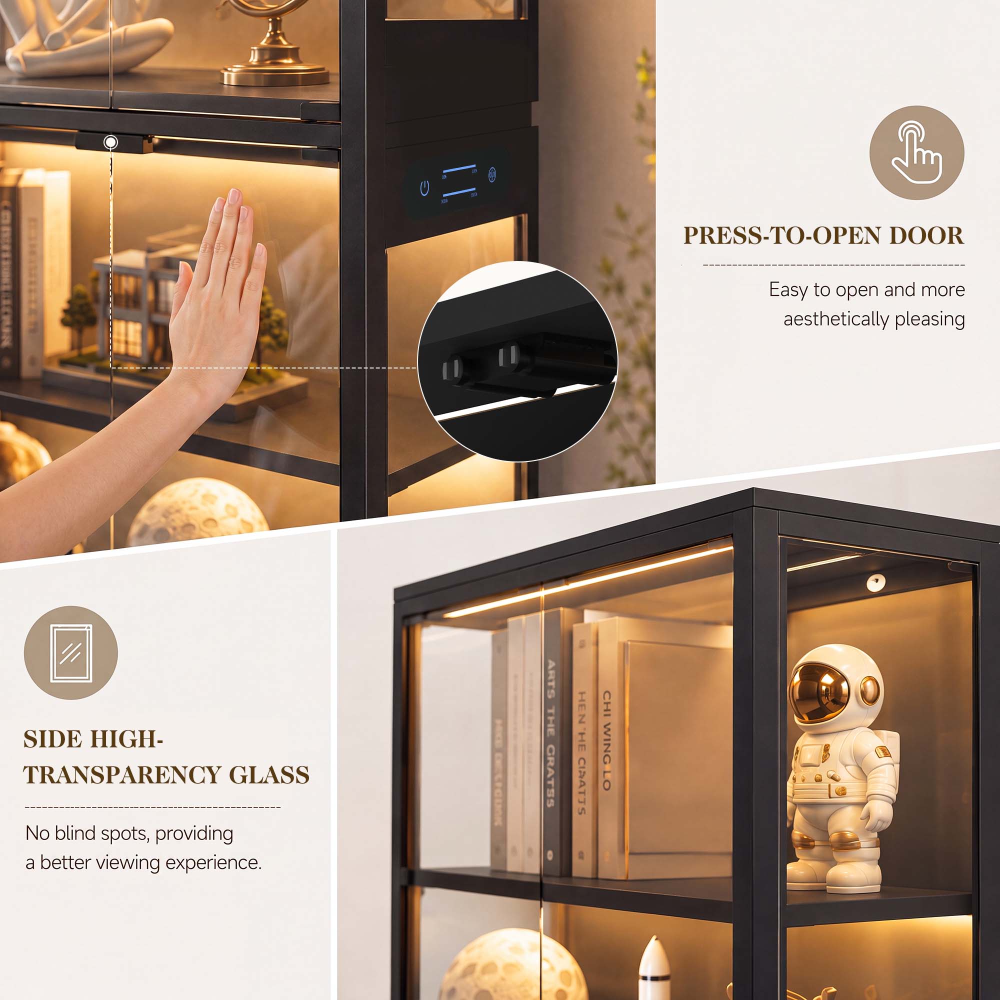 ตู้โชว์ 5 ชั้น TCGBKAF พร้อมปร - Lighting บทวิจารณ์และราคา