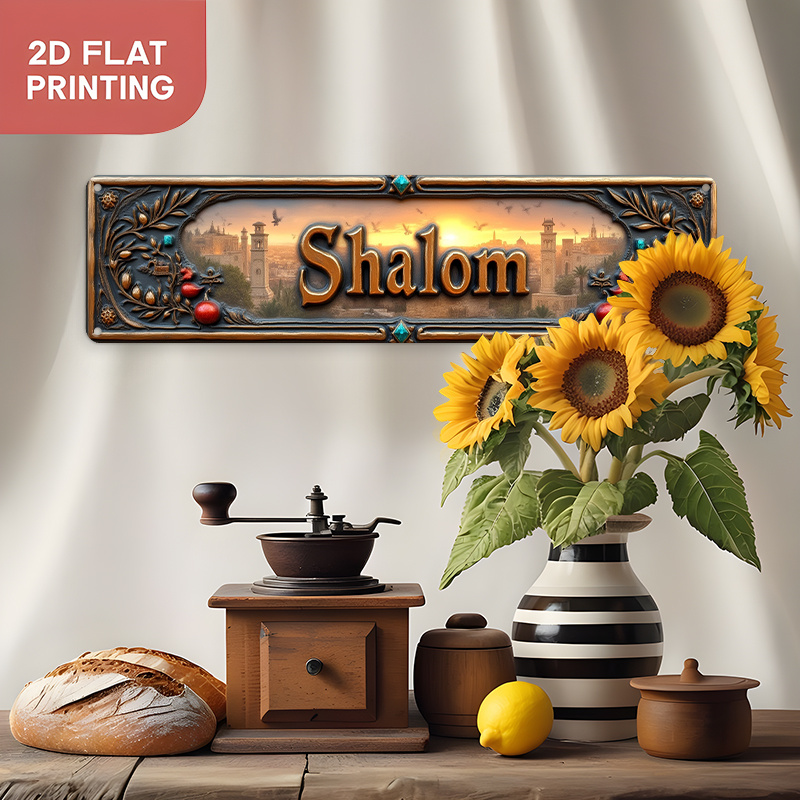 CIFBUY ป้ายโลหะกันน้ำลายศิลปะว - Home Decor บทวิจารณ์และราคา