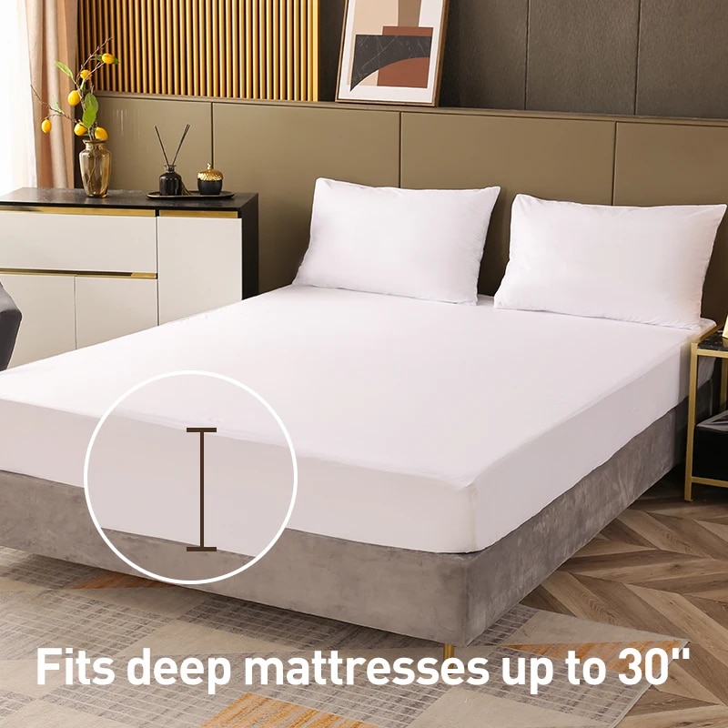 ตัวป้องกันที่นอนกันน้ํา, ท็อปเ - Waterproof Mattress Protector Breathable บทวิจารณ์และราคา