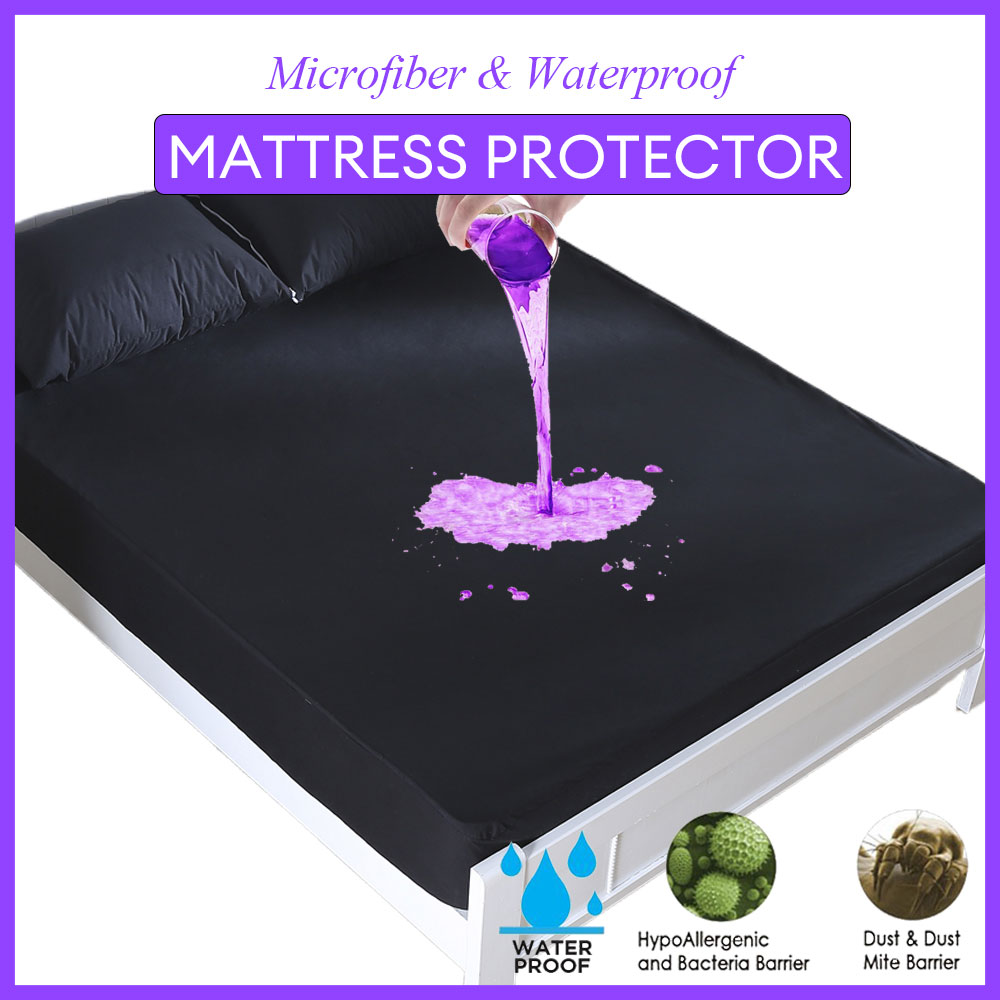 แผ่นคลุมกันน้ำผ้าคลุมที่นอนแข็ - Waterproof Mattress Protector Breathable บทวิจารณ์และราคา