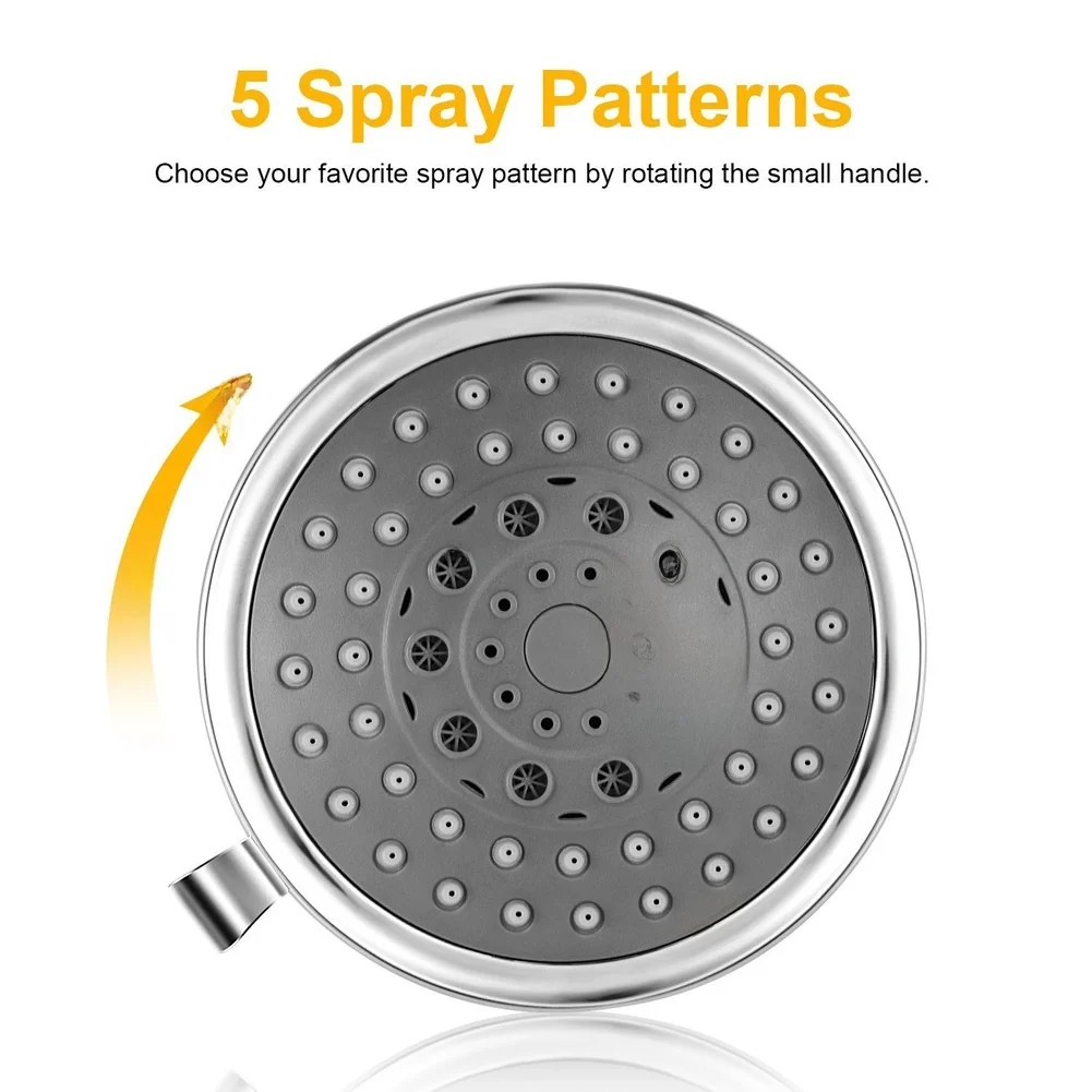 หัวฝักบัวแรงดันสูงแบบมือถือ ปร - High Pressure Shower Head Handheld บทวิจารณ์และราคา