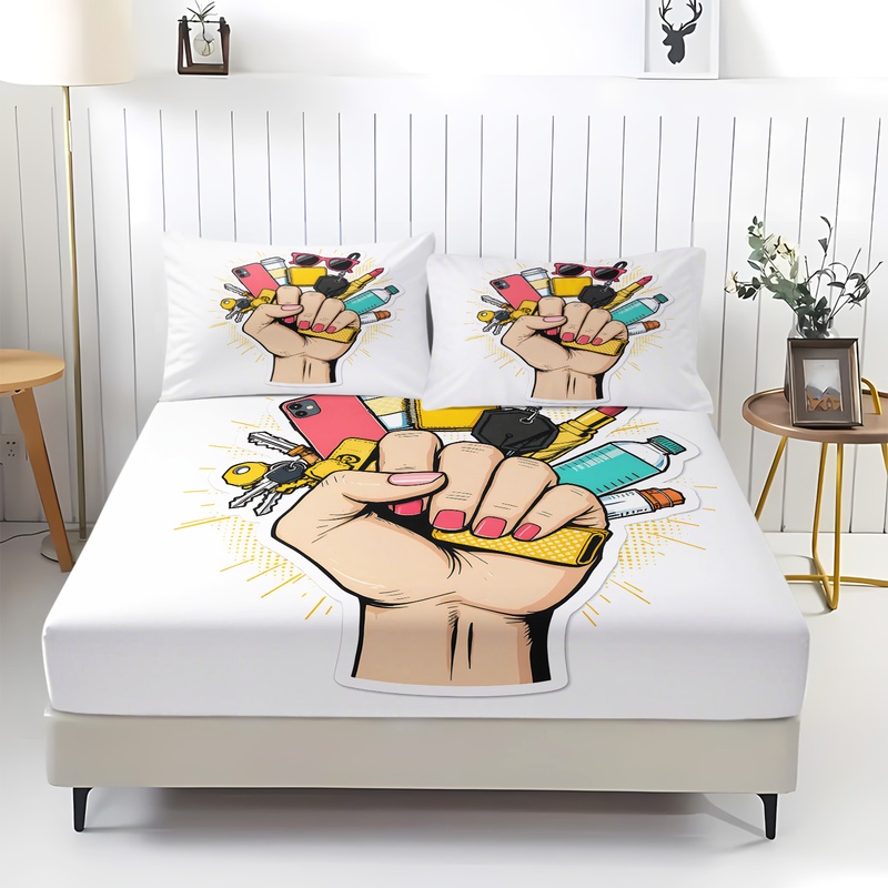 ชุดผ้าปูที่นอน Urban Carry Ess - Fitted Bed Sheets Deep Pocket บทวิจารณ์และราคา