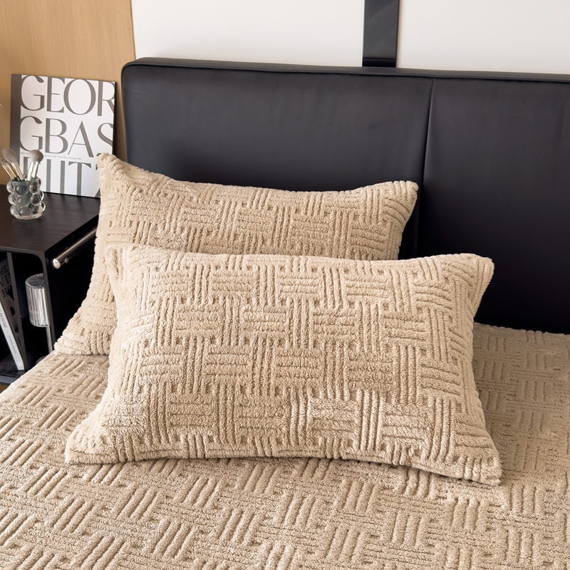 ผ้าปูที่นอนแบบมียางยืด ลายปักน - Fitted Bed Sheets Deep Pocket บทวิจารณ์และราคา