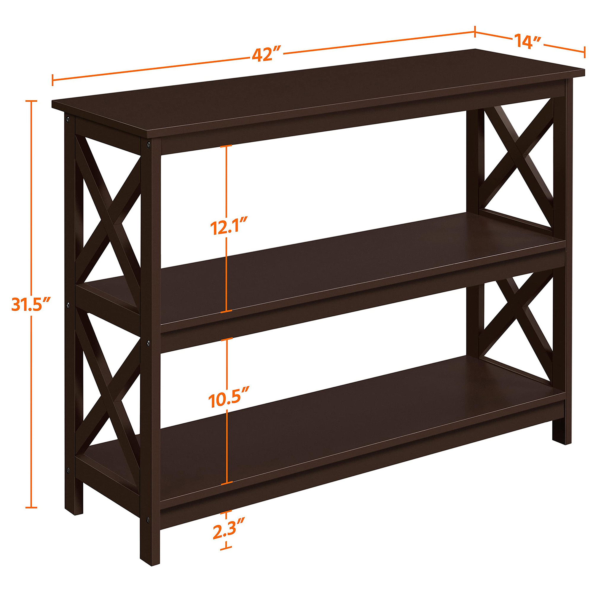 โต๊ะคอนโซลสำหรับจัดเก็บของ โต๊ - Storage & Organization บทวิจารณ์และราคา