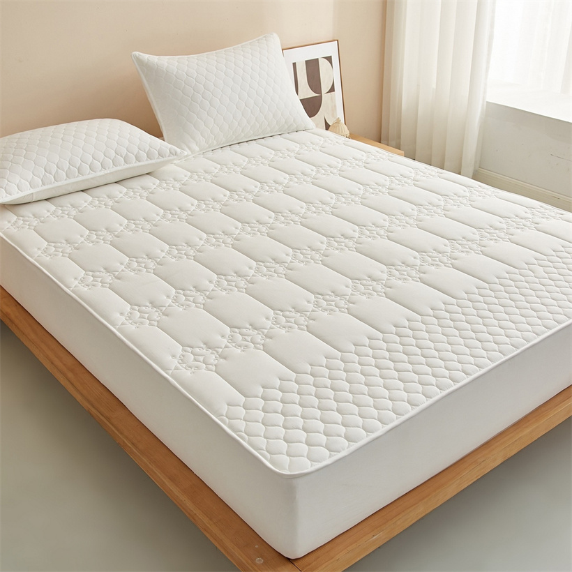 ผ้าปูที่นอนกันน้ำแบบควิลท์ ผ้า - Fitted Bed Sheets Deep Pocket บทวิจารณ์และราคา