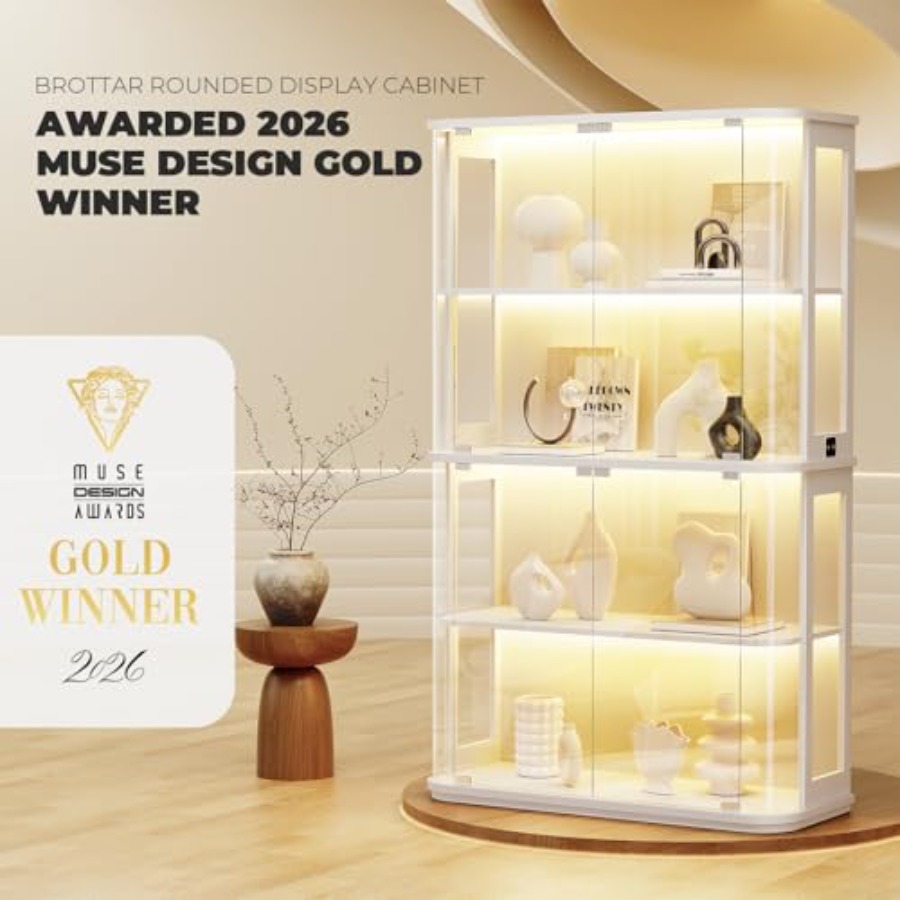 ตู้โชว์ทรงโค้งสำหรับใช้ในร้านค - Lighting บทวิจารณ์และราคา
