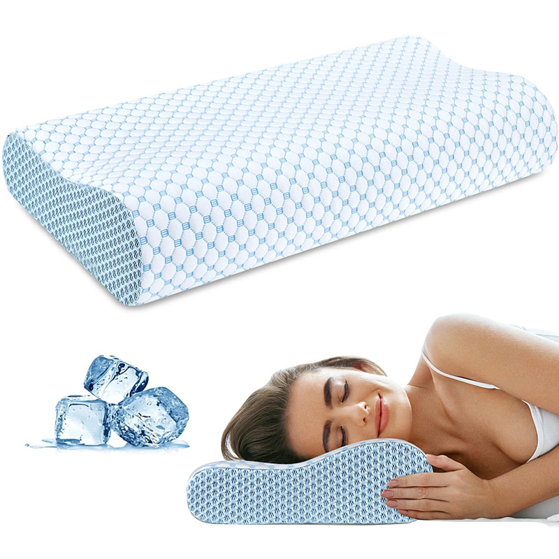 หมอนรองคอเมมโมรี่โฟมแบบสโลว์รี - Anti Snore Contour Pillow บทวิจารณ์และราคา