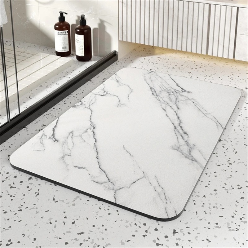 พรมเช็ดเท้าห้องน้ำ 1 ชิ้น ซักไ - Quick Dry Diatomite Bath Mat บทวิจารณ์และราคา
