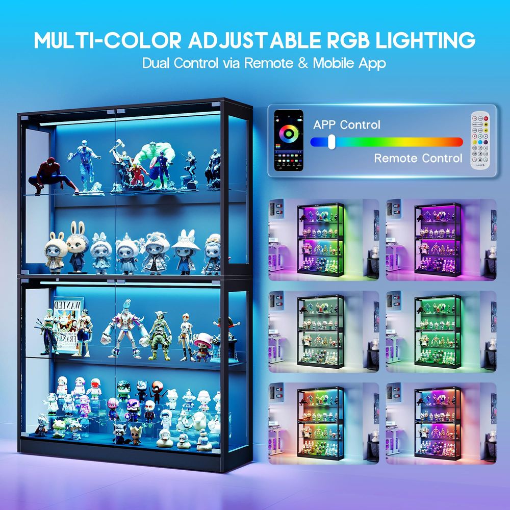 ตู้พร้อมแถบไฟ LED, ตู้เสื้อผ้า - Lighting บทวิจารณ์และราคา