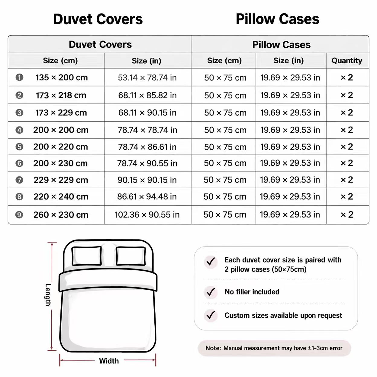 ชุดผ้าปูที่นอน 3 ชิ้น พร้อมปลอ - Duvet Cover Sets With Zipper บทวิจารณ์และราคา