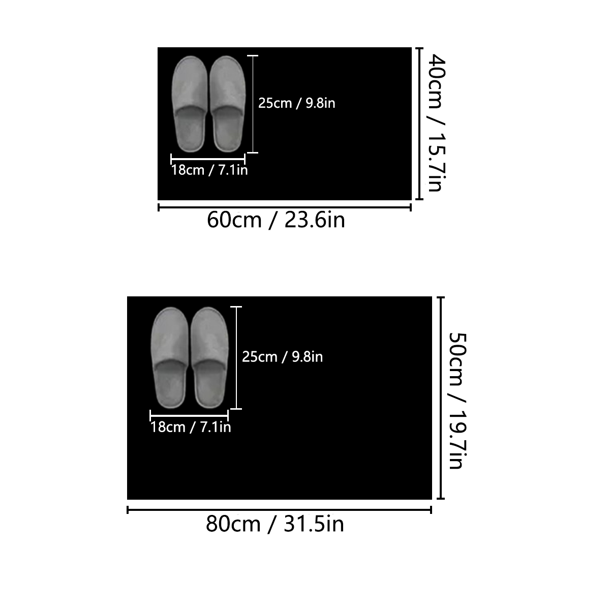 พรมเช็ดเท้าทรงสี่เหลี่ยม แห้งเ - Quick Dry Diatomite Bath Mat บทวิจารณ์และราคา