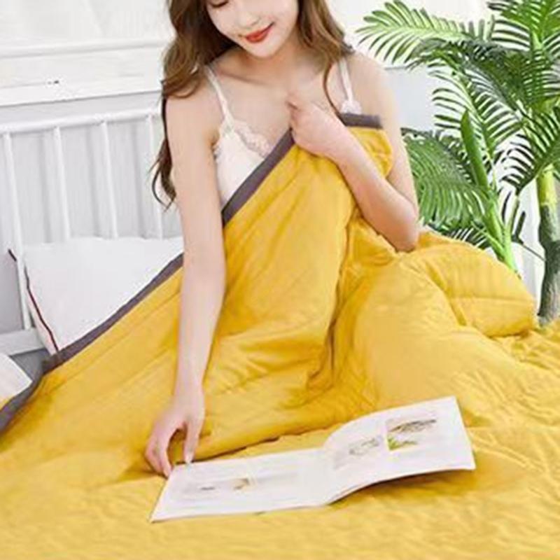 ผ้าห่มระบายความร้อน ผ้านวมผ้าฝ - Cooling Blanket Hot Sleepers บทวิจารณ์และราคา