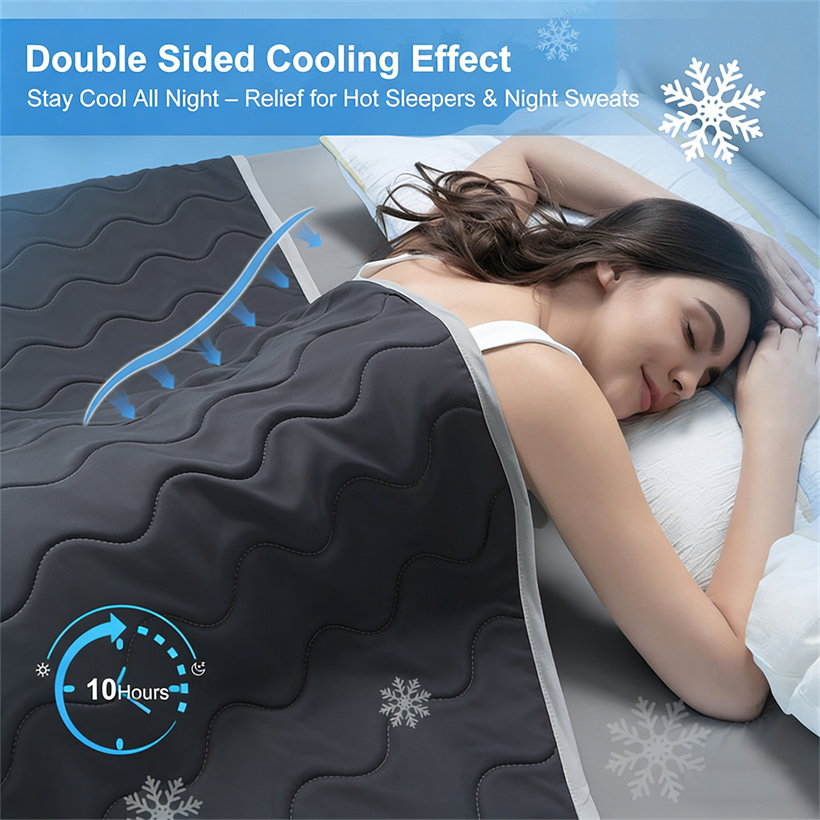 ผ้าห่มเย็นนุ่ม ขนาดใหญ่ ดูดซับ - Cooling Blanket Hot Sleepers บทวิจารณ์และราคา